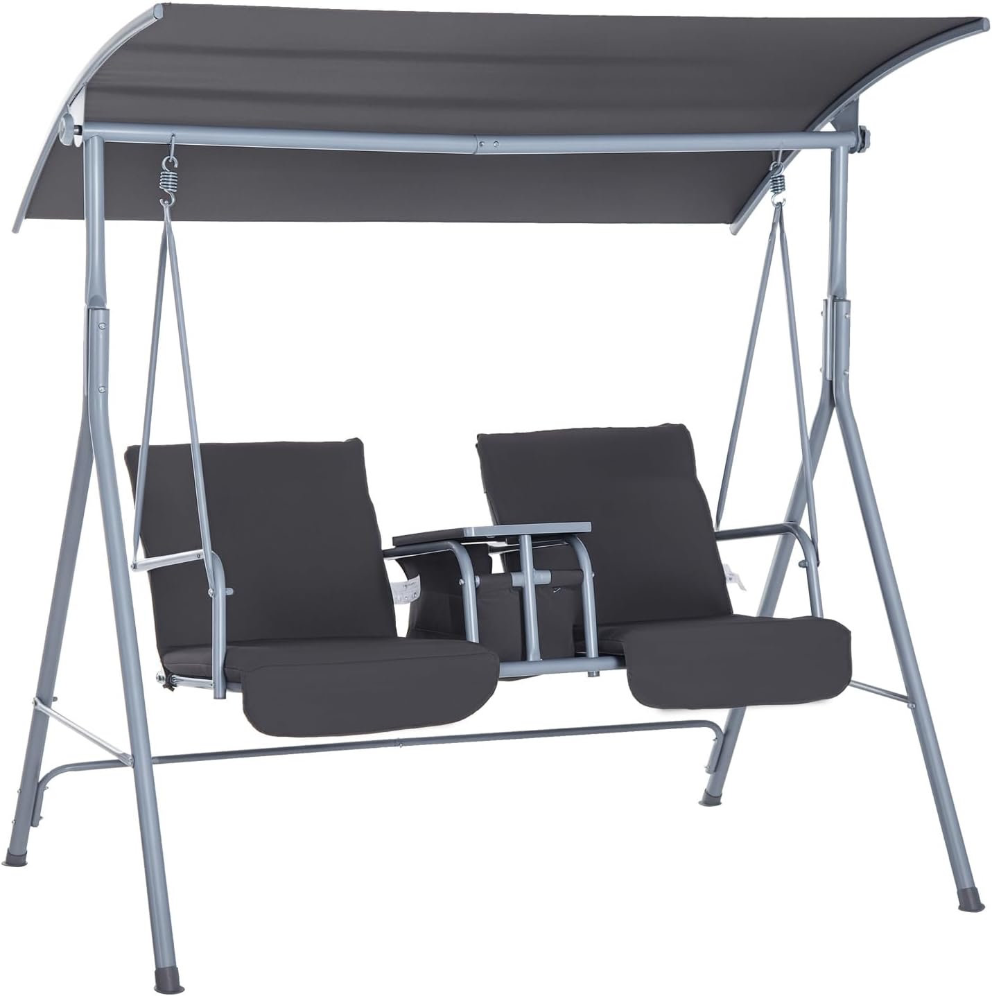Outdoor Furniture With Storage For Cushions - Buiten hangstoel voor 2 personen met