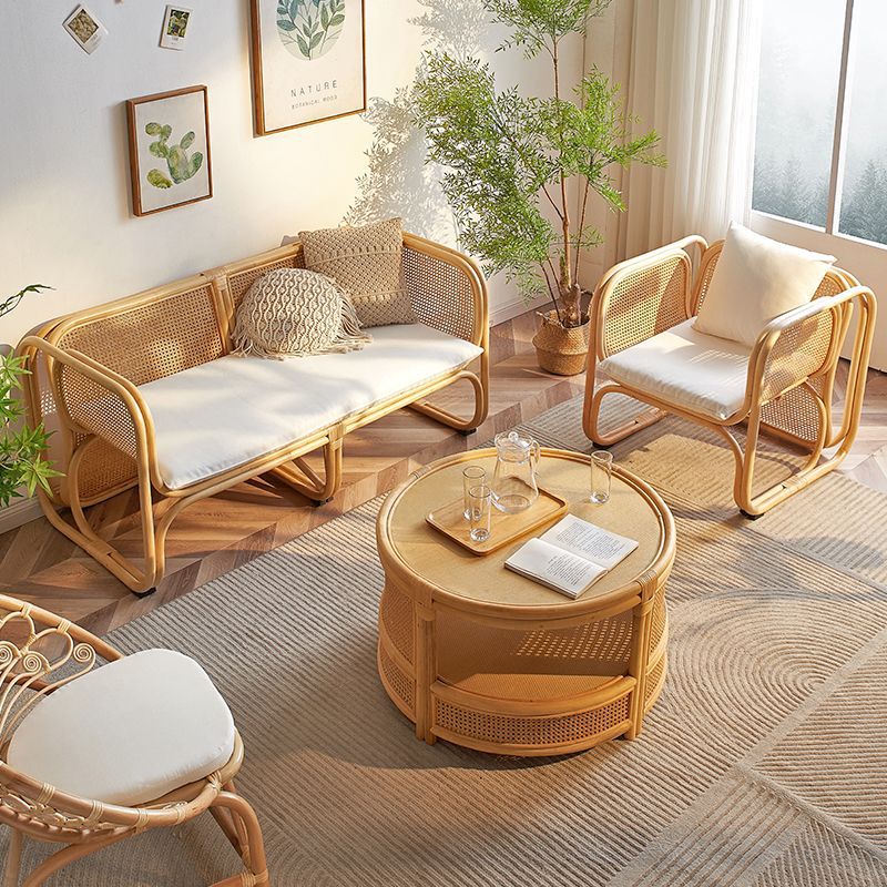 Outdoor Furniture Japanese Style - Japanse rotan bankcombinatie Indonesische buitenstoel in