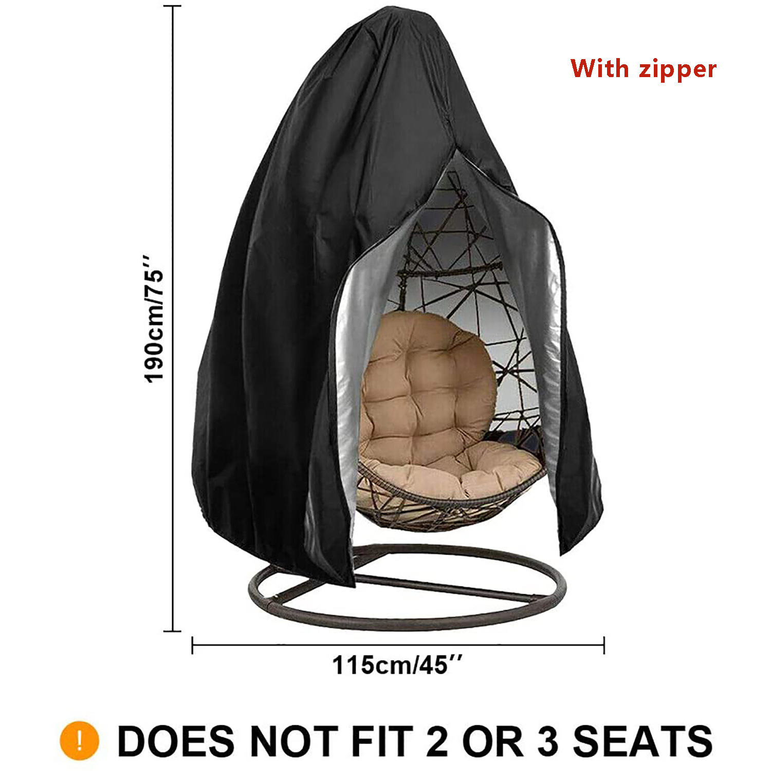 1 stuk hangende eierstoel scho - Hanging Egg Chair recensie en prijs