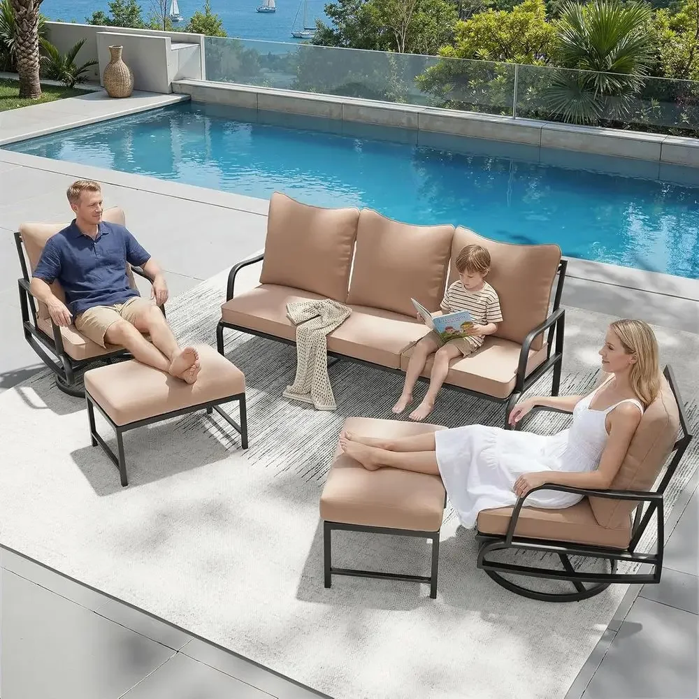5-delige tuinmeubelset voor bu - Outdoor Furniture Balcony recensie en prijs
