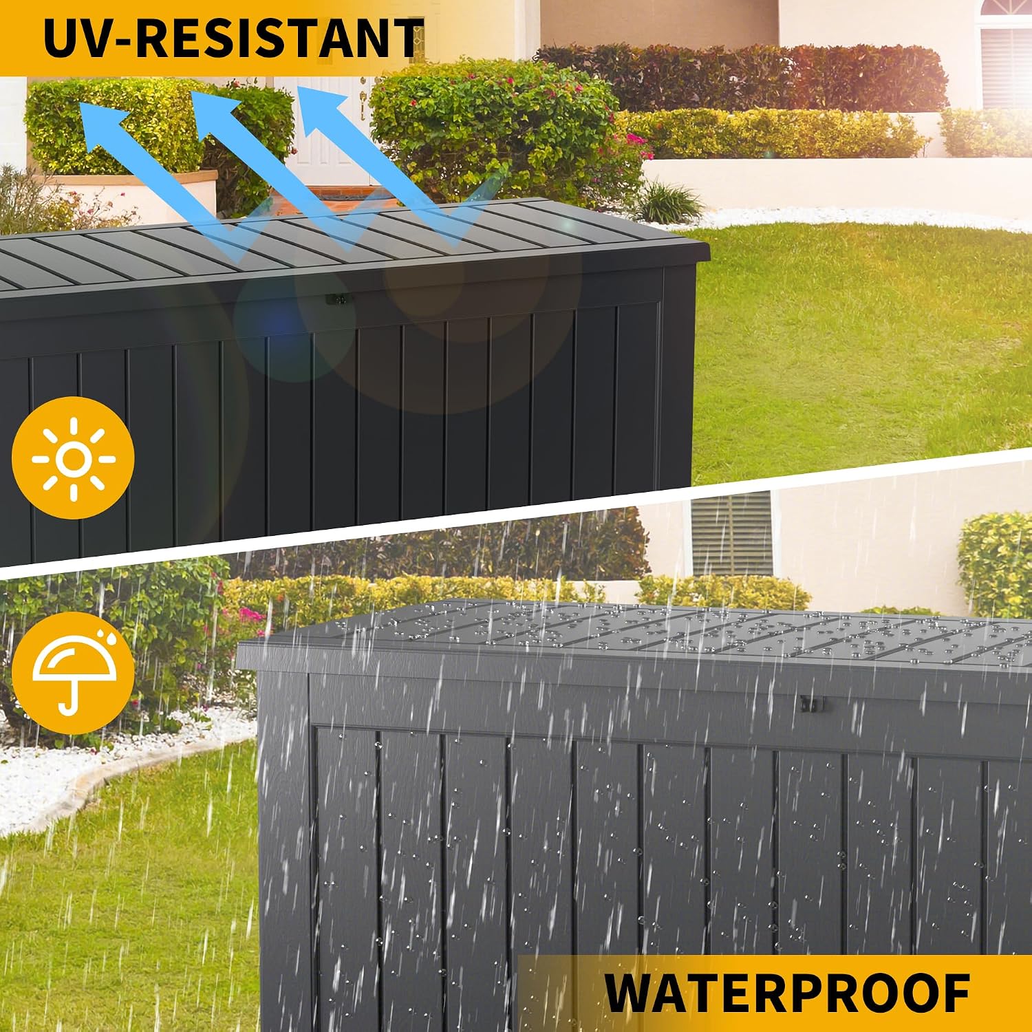 150 Liter Buitenberging Box Tu - Outdoor Furniture With Storage For Cushions recensie en prijs