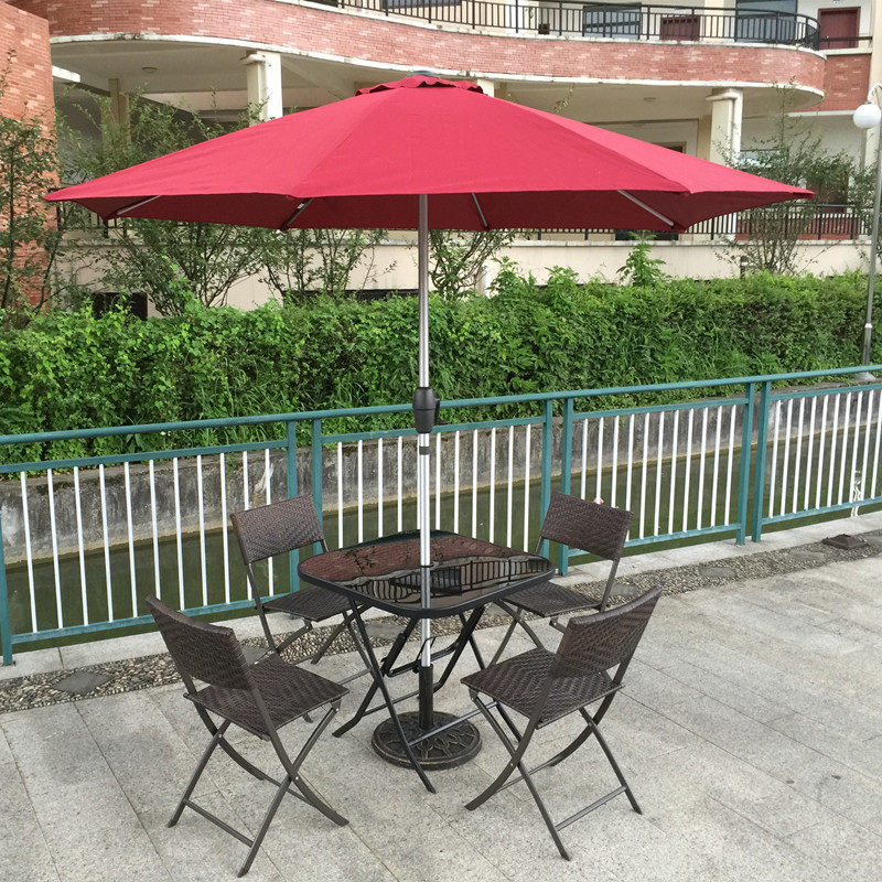 Opvouwbare tuinset van rotan,  - Outdoor Furniture Balcony recensie en prijs