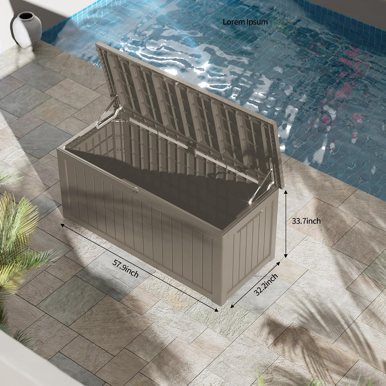 270 Gallon Buitenopbergbox, Pa - Outdoor Furniture With Storage For Cushions recensie en prijs
