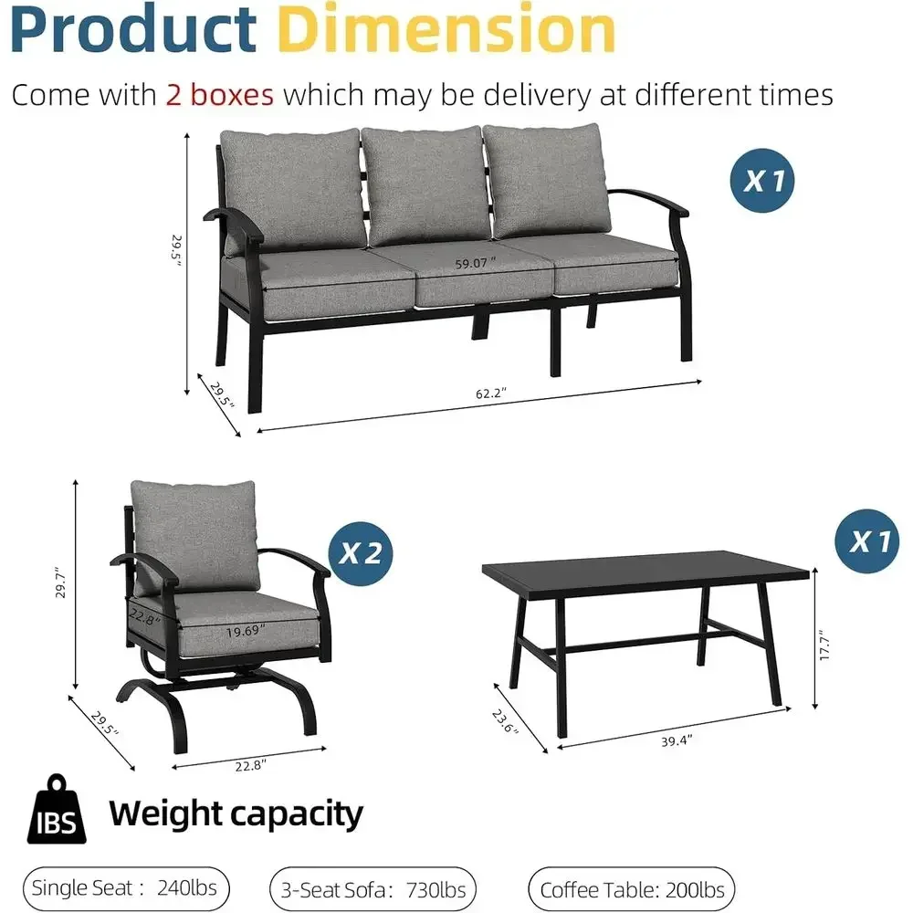 Grijze metalen tuinset voor bu - Outdoor Furniture Grey recensie en prijs
