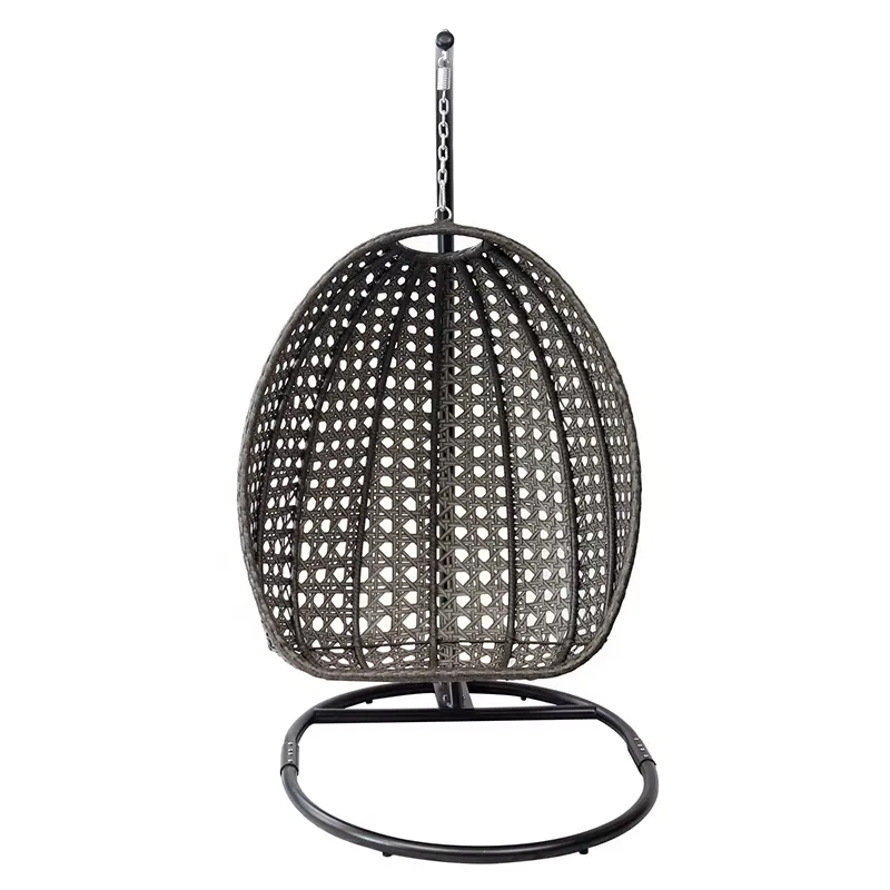 Ei-vormige zwarte patio hangst - Hanging Egg Chair recensie en prijs