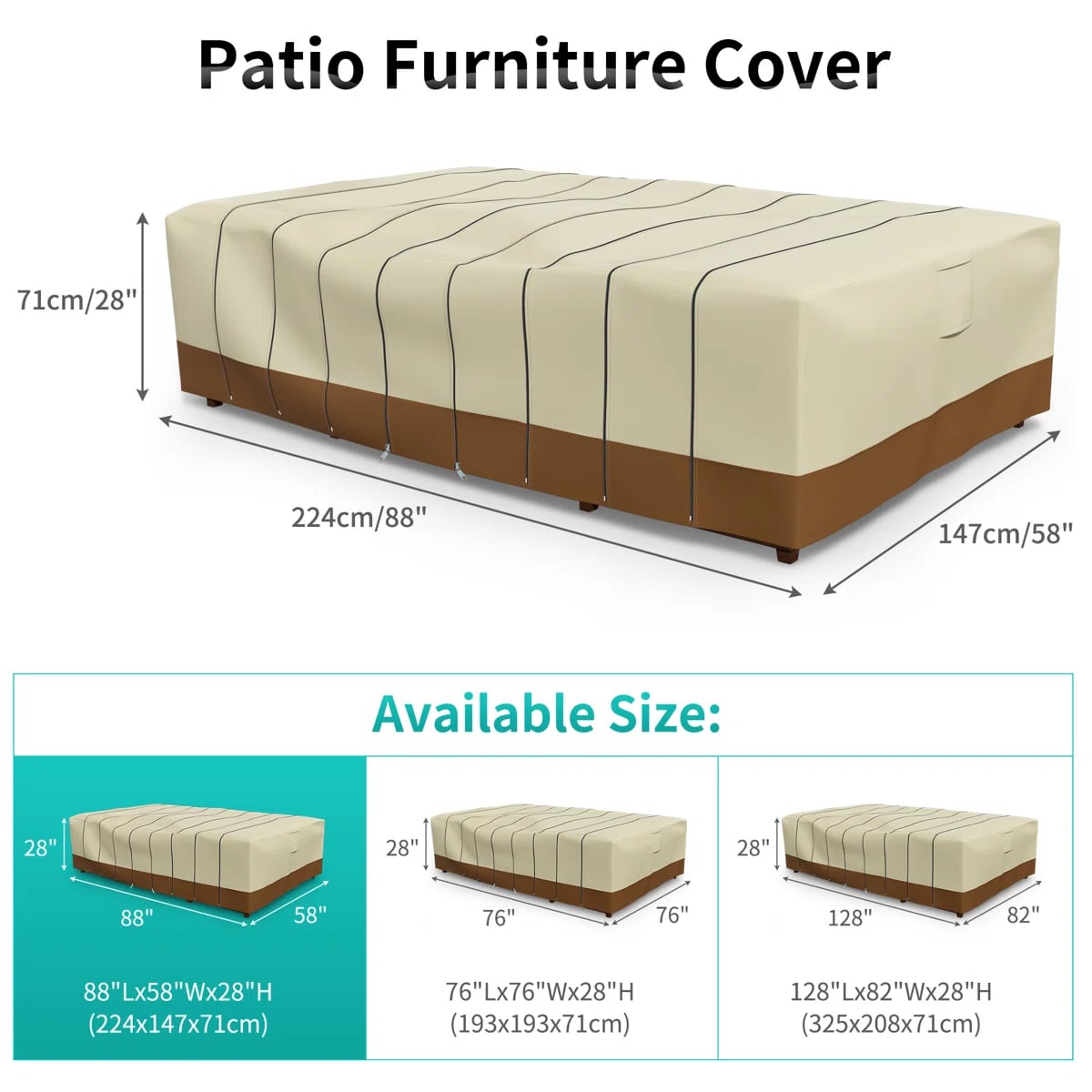 Waterdichte buitenhoekbankhoes - Outdoor Furniture Sofa recensie en prijs