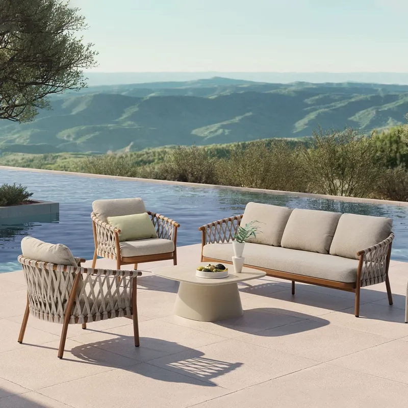 Buitenmeubelenset van rotan vo - Outdoor Furniture Balcony recensie en prijs