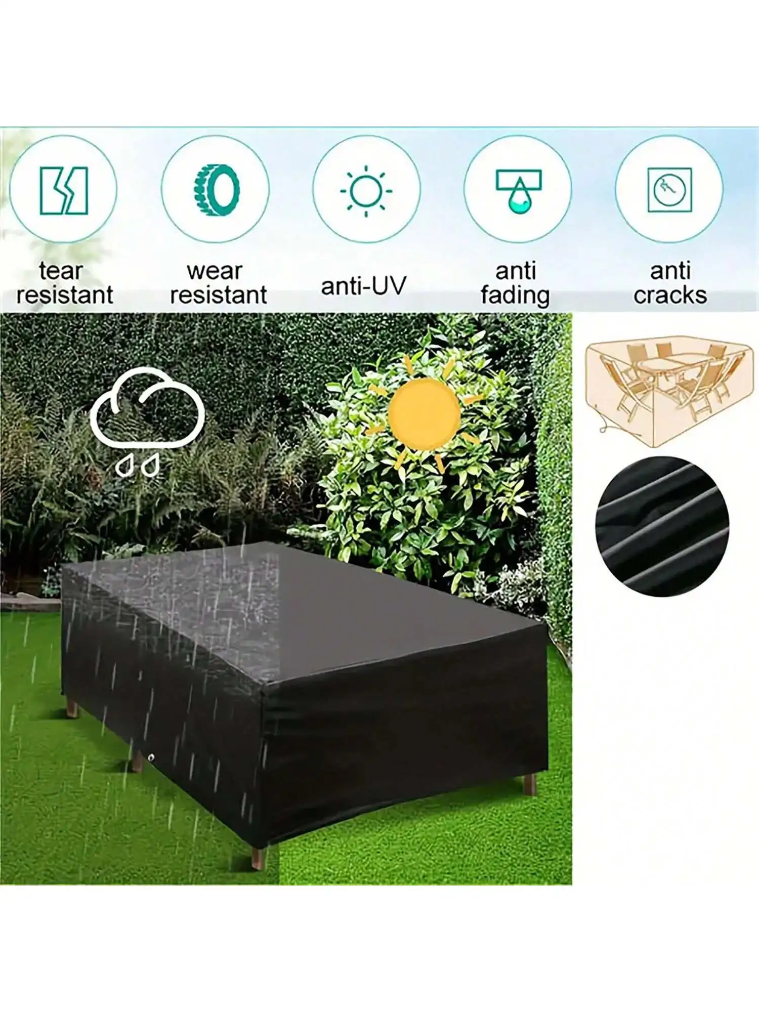 Multi-size buitenterras tuinme - Outdoor Furniture Sofa recensie en prijs