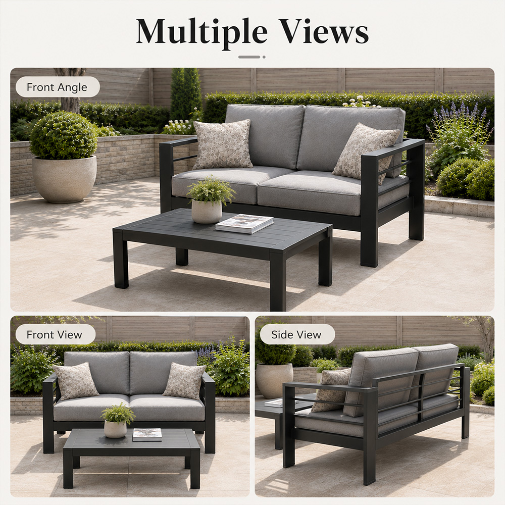 Moderne luxe aluminium tuinmeu - Outdoor Furniture Balcony recensie en prijs