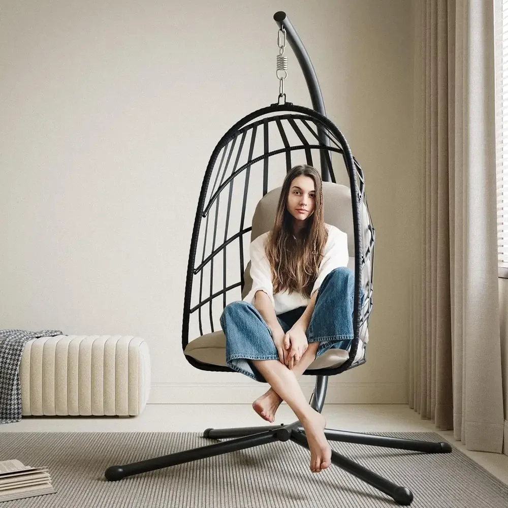 Hangstoel voor binnen en buite - Hanging Egg Chair recensie en prijs