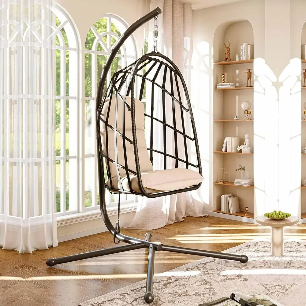 Hangstoel voor binnen en buite - Hanging Egg Chair recensie en prijs