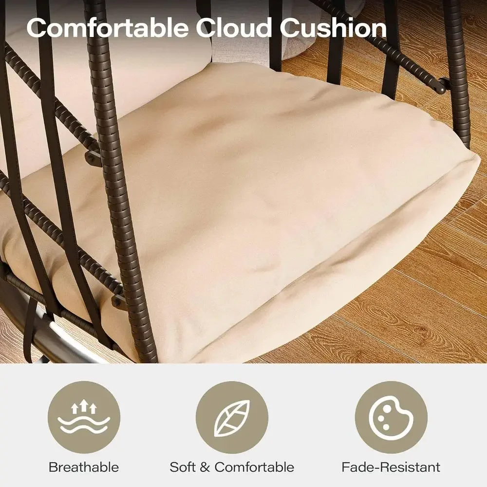 Hangstoel voor binnen en buite - Hanging Egg Chair recensie en prijs
