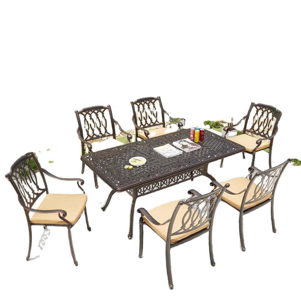 Moderne stijl gegoten aluminiu - Outdoor Furniture From China recensie en prijs