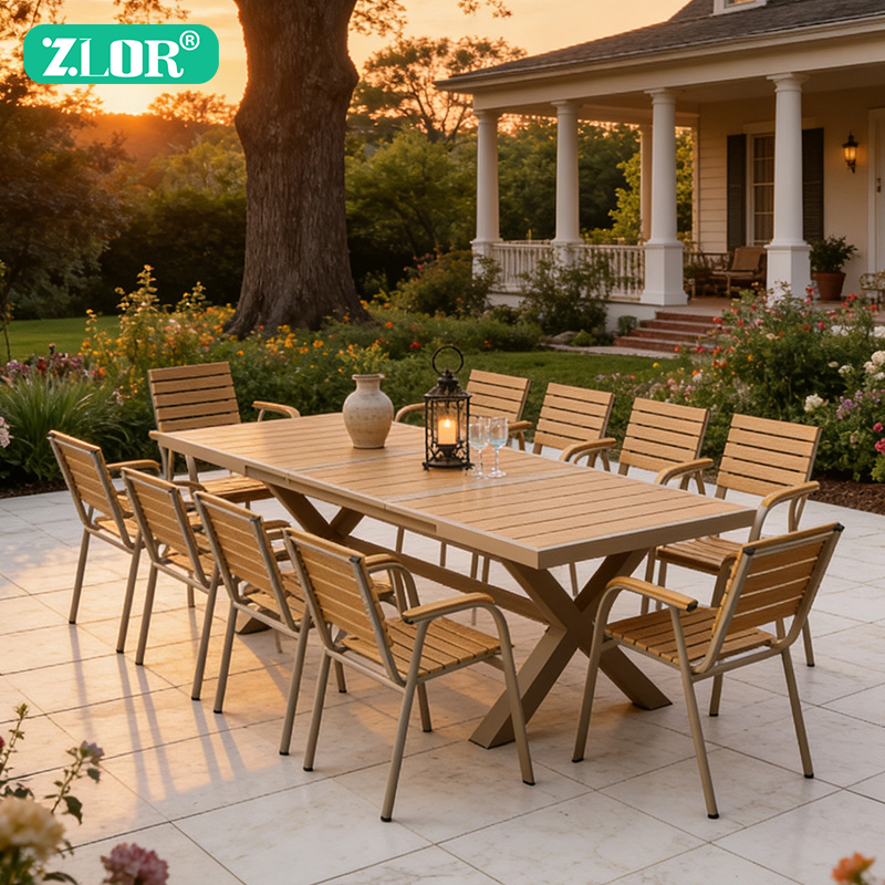 Moderne aluminium tuinmeubelen - Outdoor Furniture No Cushions recensie en prijs