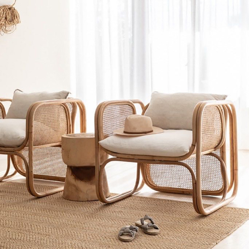 Japanse rotan bankcombinatie I - Outdoor Furniture Japanese Style recensie en prijs
