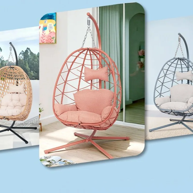 Hangstoel in de vorm van een e - Hanging Egg Chair recensie en prijs