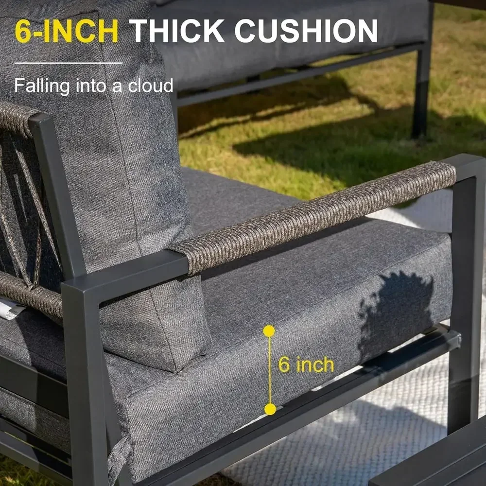 5-delige moderne tuinmeubelset - Outdoor Furniture Balcony recensie en prijs